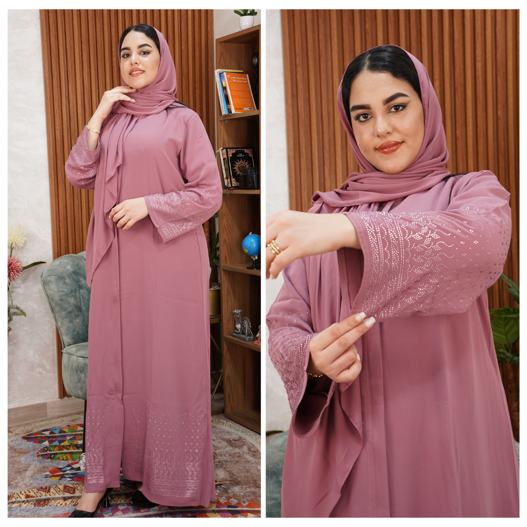 عباية إماراتية ستراس بالفولار